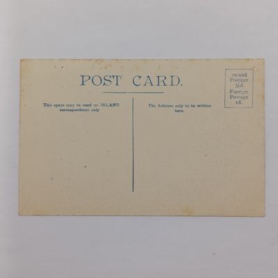 Early 1900's unused postcard with picture of Pritchard street - Johannesburg