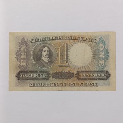 South African WH Clegg One Pound banknote - 1926