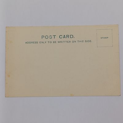 Antique unused postcard with the Caledonian Hall, Pretoria