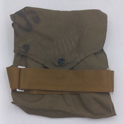 Russian Soviet GP-5 gas mask with canvas carry bag - excellent condition