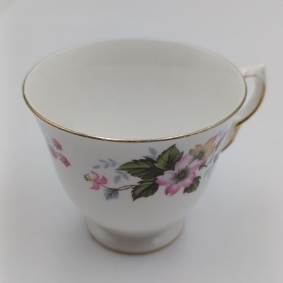 Vintage Queen Anne porcelain trio