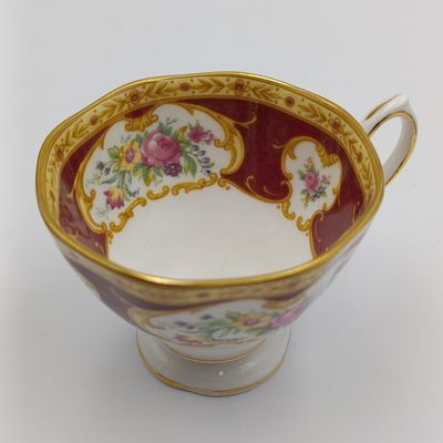 Vintage Royal Albert Lady Hamilton porcelain trio