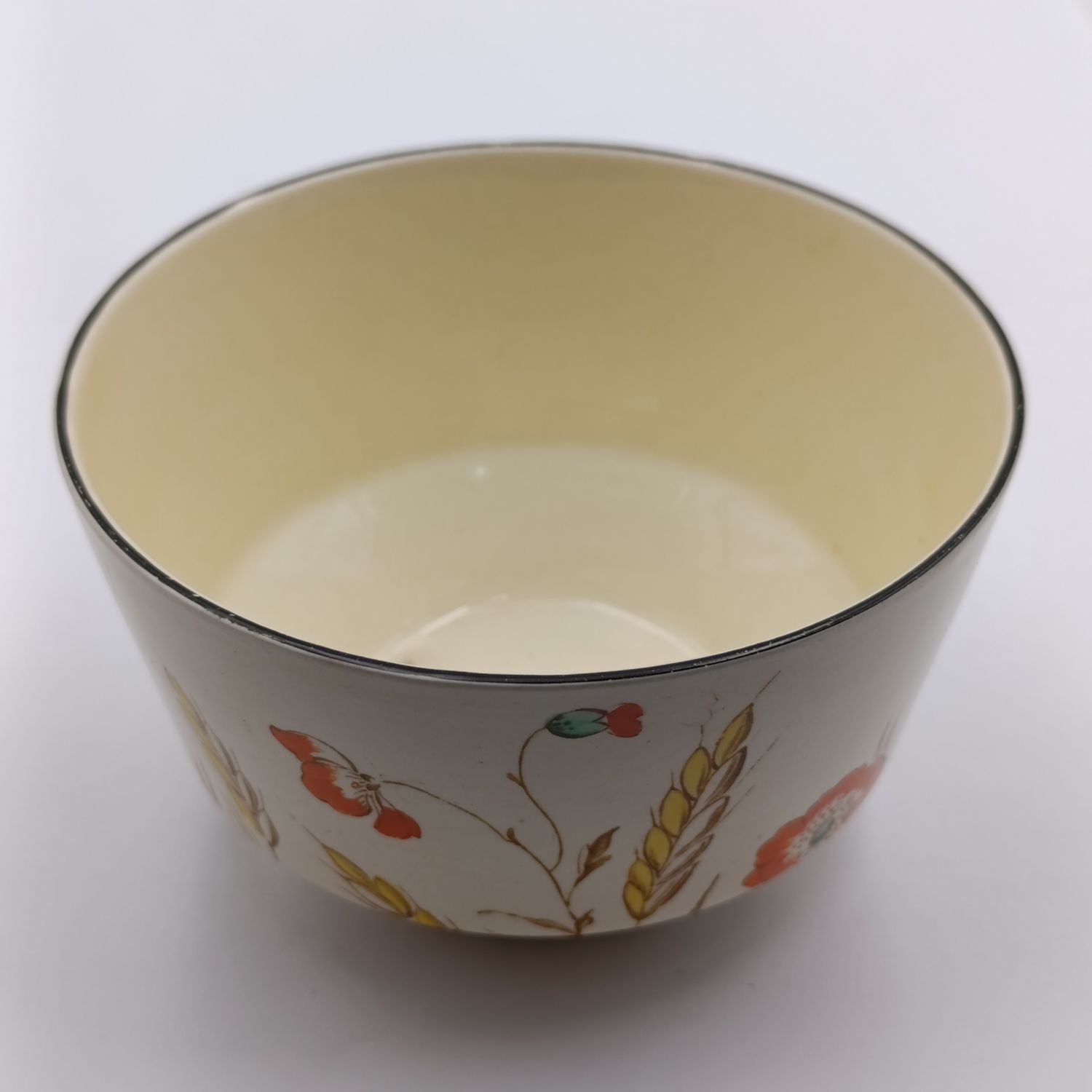 Vintage Arte Deco Burleigh Zenith porcelain Sugar pot