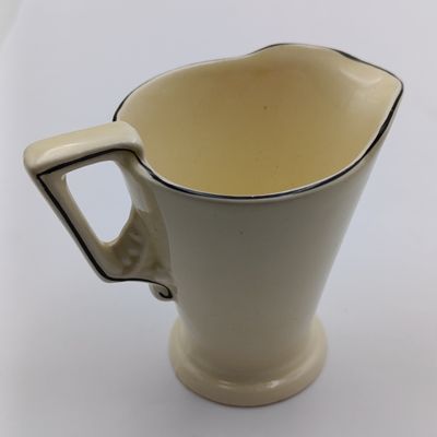Vintage Arte Deco Burleigh Zenith porcelain Milk jug