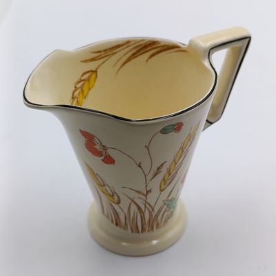Vintage Arte Deco Burleigh Zenith porcelain Milk jug