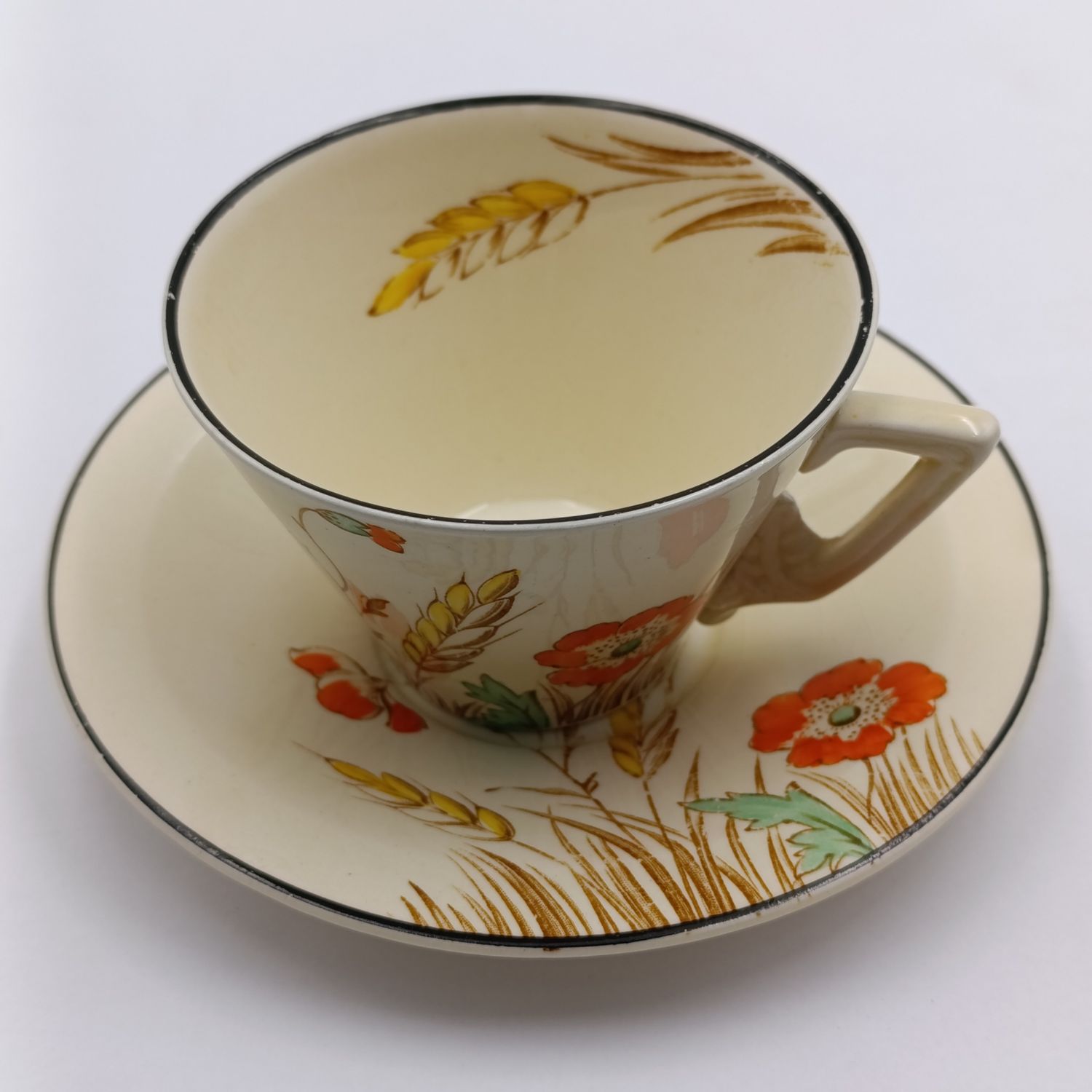 Vintage Arte Deco Burleigh Zenith porcelain duo