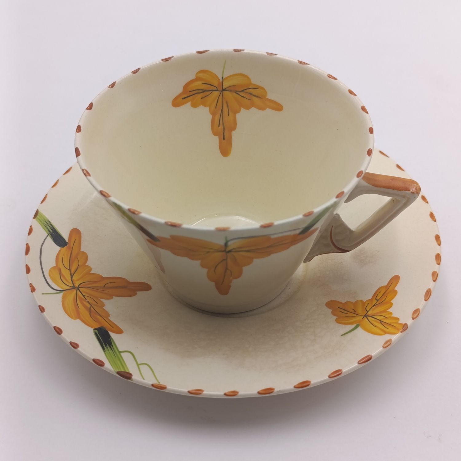 Vintage Arte Deco Burleigh Zenith porcelain duo