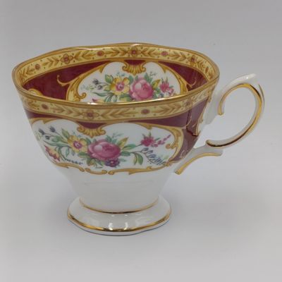 Vintage Royal Albert Lady Hamilton porcelain trio