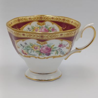 Vintage Royal Albert Lady Hamilton porcelain trio
