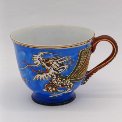 Empire Style Lustreware porcelain duo