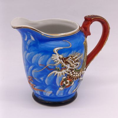 Japanese Moriage Dragonware milk jug