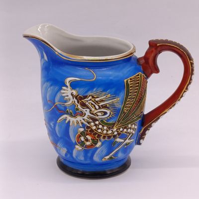 Japanese Moriage Dragonware milk jug