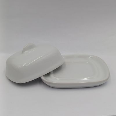 Wiesenthal small white butter dish