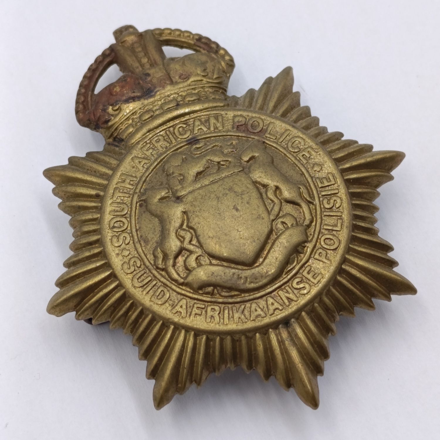 1950's SAP Cap Badge