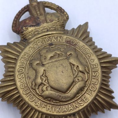 1950's SAP Cap Badge