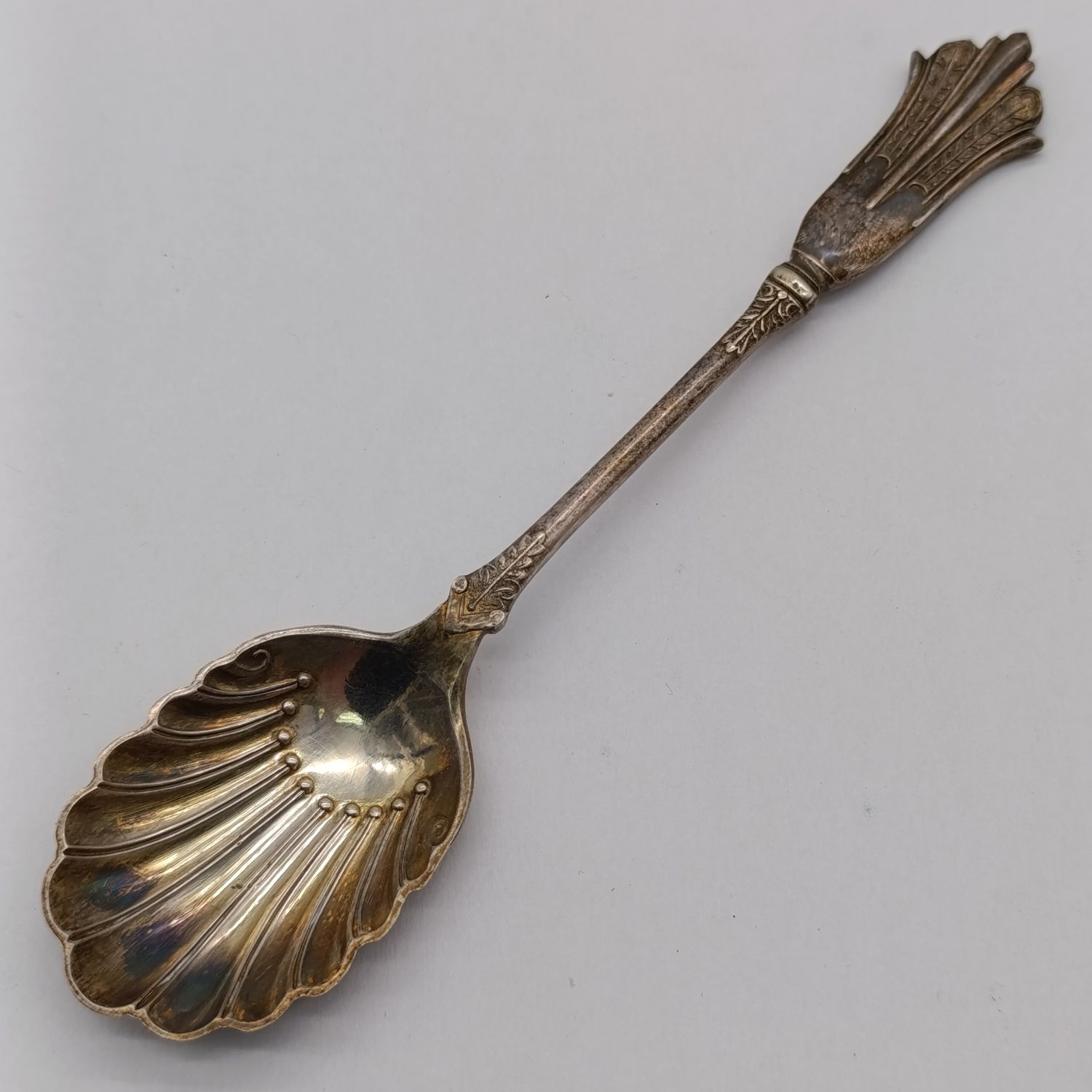 Vintage Ornate sugar spoon