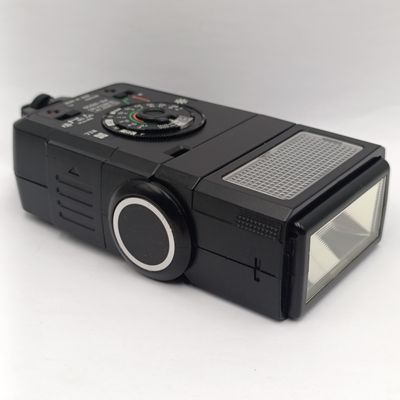 Vintage National PE-250S camera flash with 5 extra colour filters for flash - working