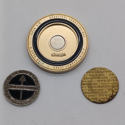 Pair of Golf related items - Steenberg place holder and Paarl medallion/challenge coin - Boschenmeer