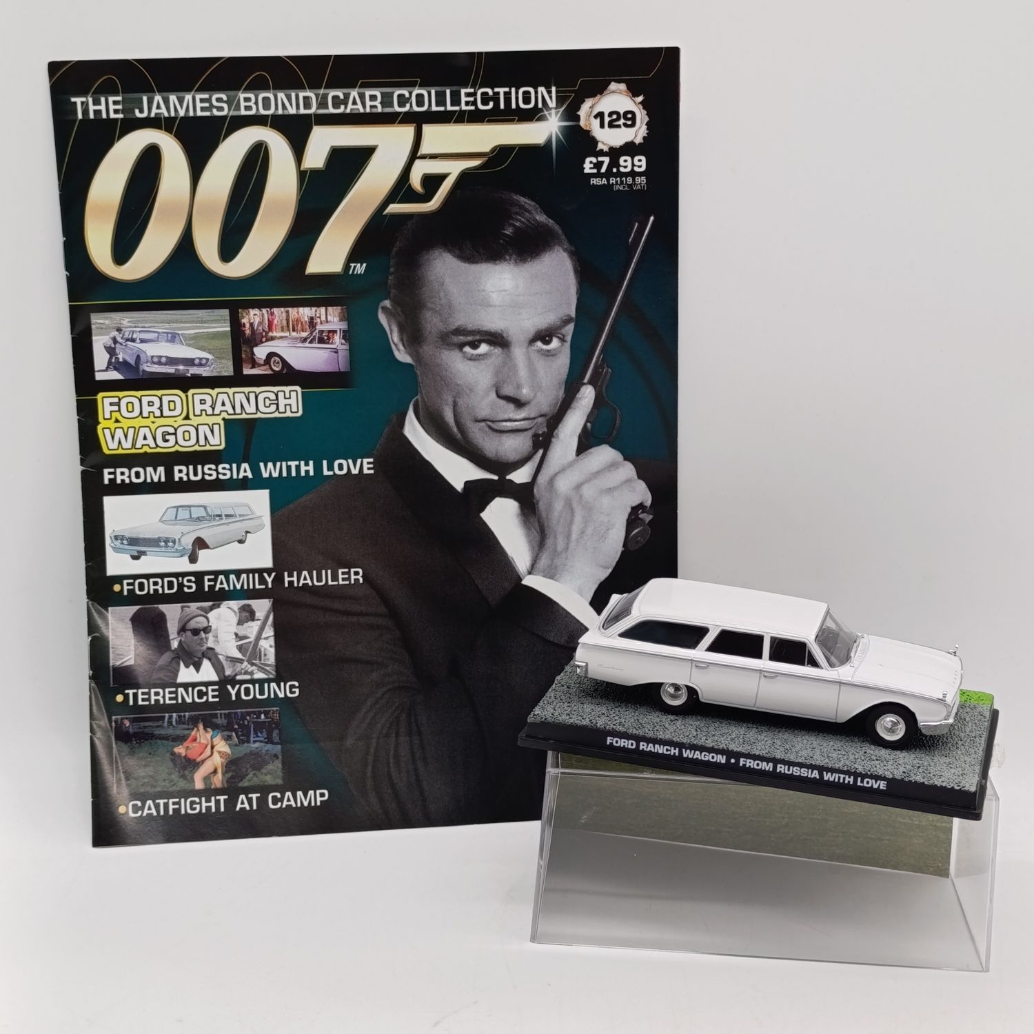 Ford Ranch wagon model car - From Russia with Love - James Bond 007 collection - scale 1/43