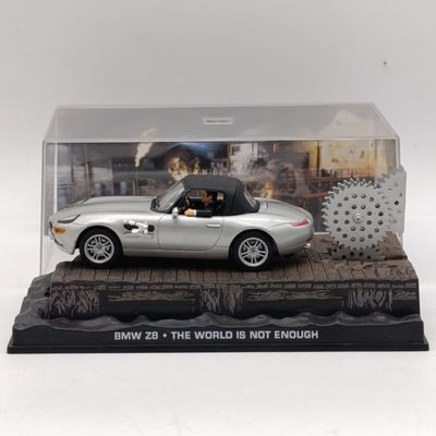 BMW Z8 model car - The World is not enough - James Bond 007 collection - scale 1/43