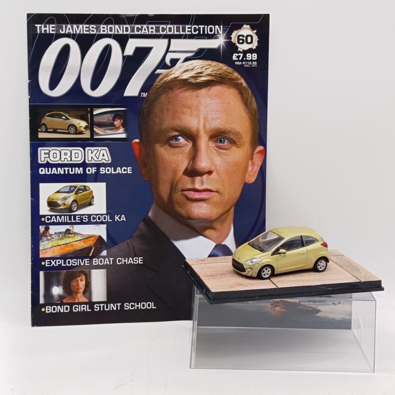Ford KA model car - Quantum of Solace - James Bond 007 collection - scale 1/43
