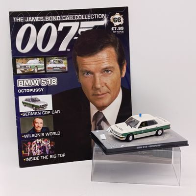 BMW 518 Police car model - Octopussy - James Bond 007 collection - scale 1/43