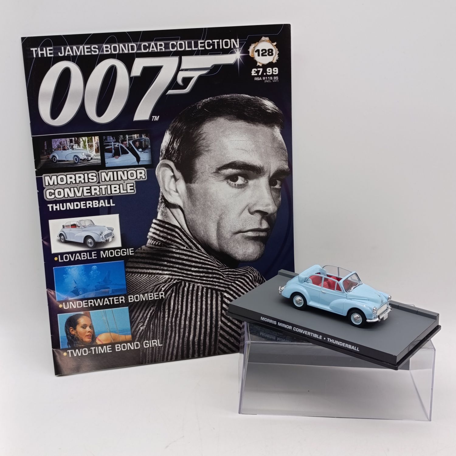 Morris Minor model car - Thunderball - James Bond 007 collection - scale 1/43