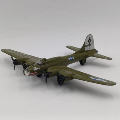 B17 flying fortress die-cast model plane