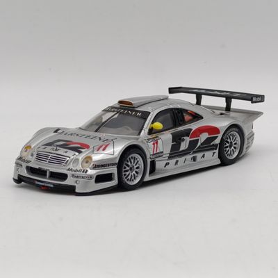 Maisto Mercedes CLK-GTR die-cast rally model car - scale 1/43 - one mirror broken