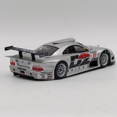 Maisto Mercedes CLK-GTR die-cast rally model car - scale 1/43 - one mirror broken