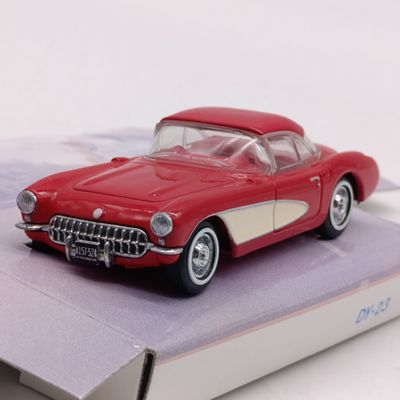 Vintage 1956 Chevrolet Corvette Matchbox Dinky DY-23 die-cast model car in box