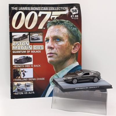Aston Martin DBS model car - Quantum of Solace - James Bond 007 collection - scale 1/43