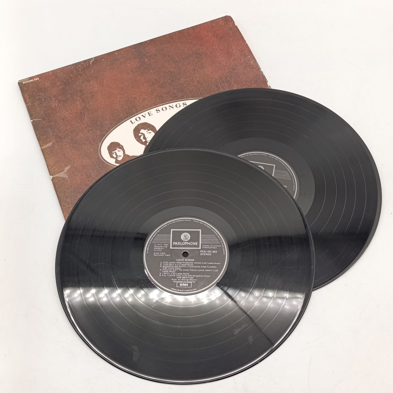 The Beatles Love Songs - PCSJ(W)203 South African EMI Pressing