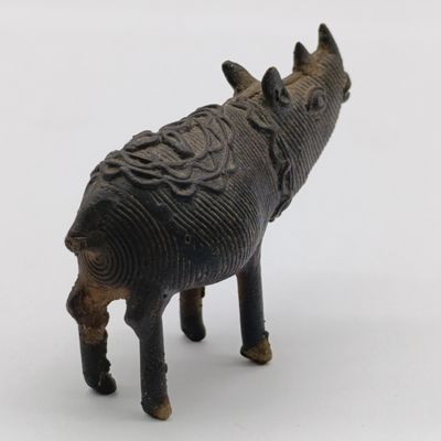 India Dhokra tribal brass figurine - from India