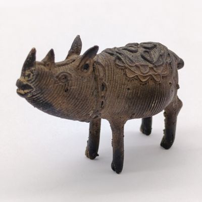 India Dhokra tribal brass figurine - from India