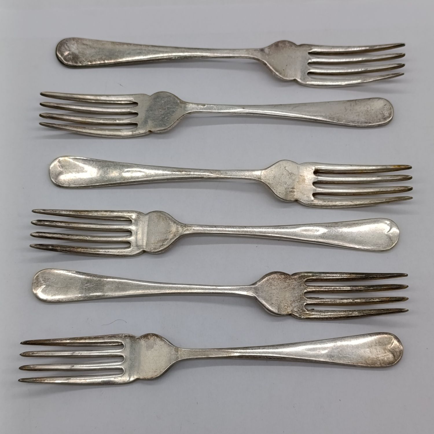 Set of 6 Excalibur EPNS forks