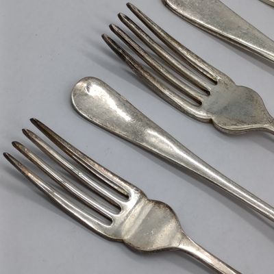 Set of 6 Excalibur EPNS forks