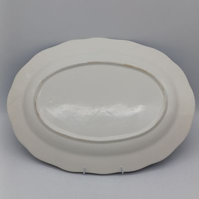 Vintage Japanese transferware platter