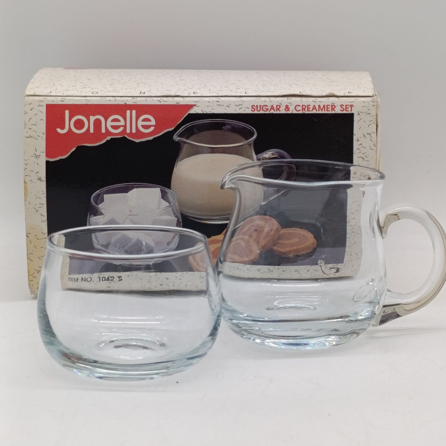 Vintage Jonelle sugar and creamer set