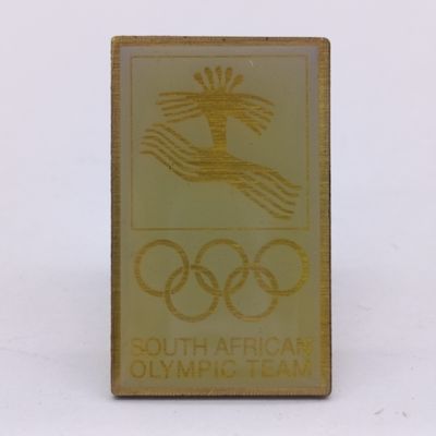 Pin issued to members of the official South African Olympic celebration - 1996 Atlanta