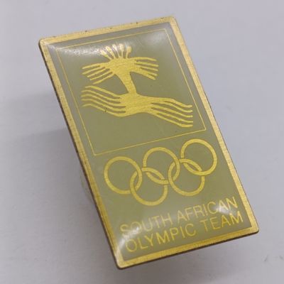Pin issued to members of the official South African Olympic celebration - 1996 Atlanta