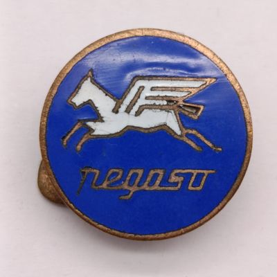Pegaso (Now Iveco) vintage button hole badge - enameled