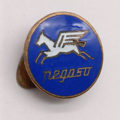 Pegaso (Now Iveco) vintage button hole badge - enameled