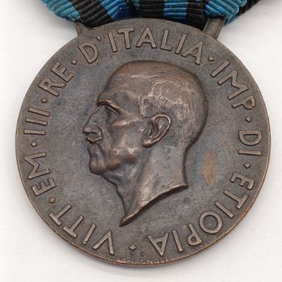 Italian commemorative medal for military operations in East Africa  1935-1936
