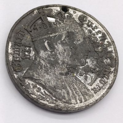 1902 Coronation of Edward VII medallion