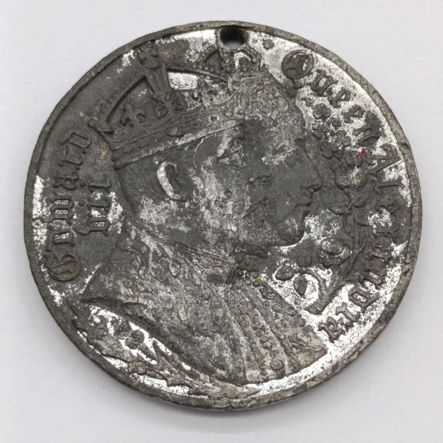 1902 Coronation of Edward VII medallion