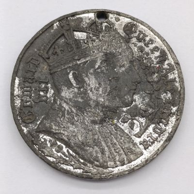 1902 Coronation of Edward VII medallion