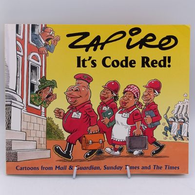 Zapiro - It's Code Red cartoon book