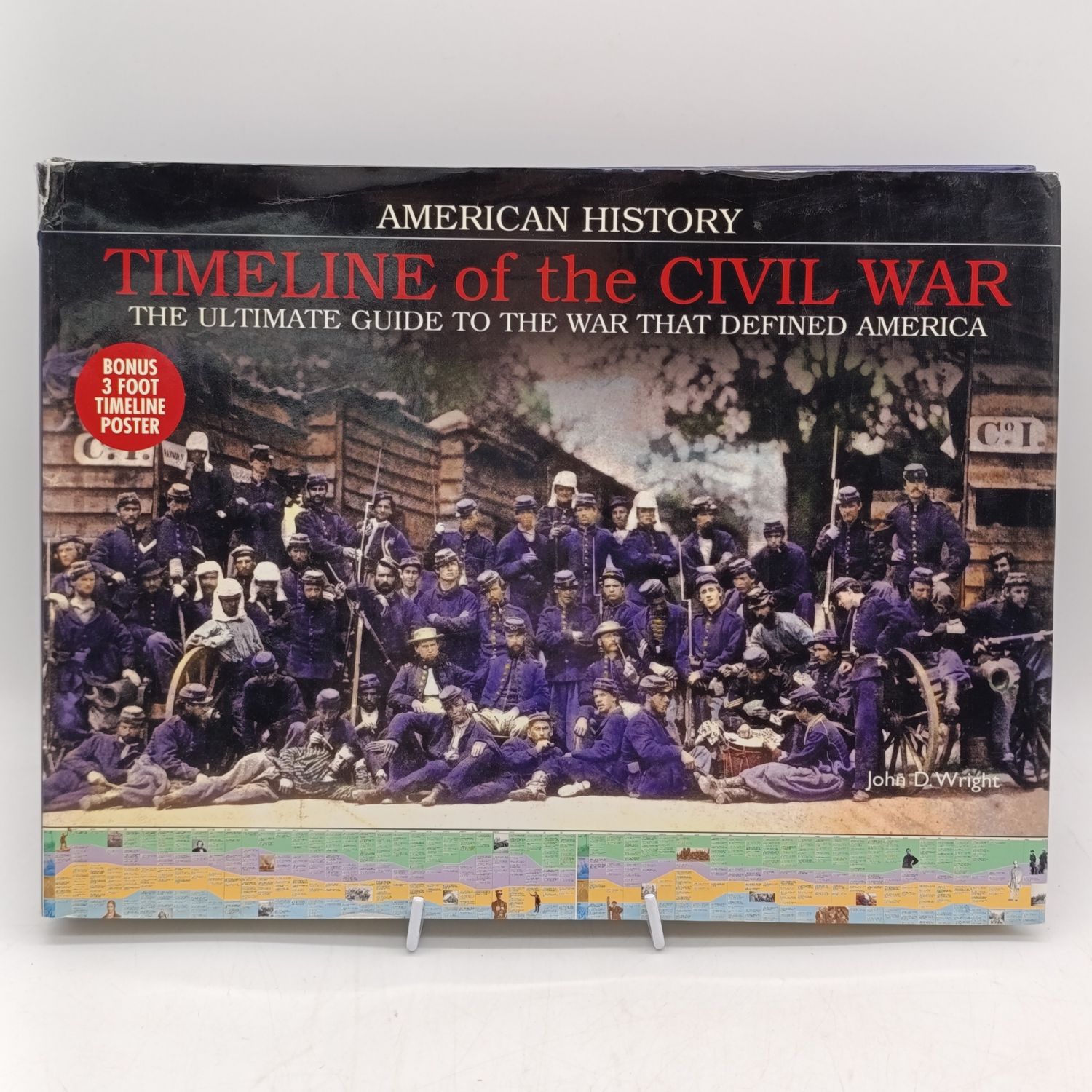 American History - Timeline of the Civil war by John D Wright - The Ultimate guide to the war that defined America