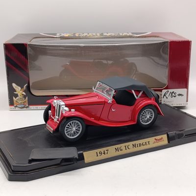 Road Signature Deluxe Edition 1947 MG TC Midget Convertible